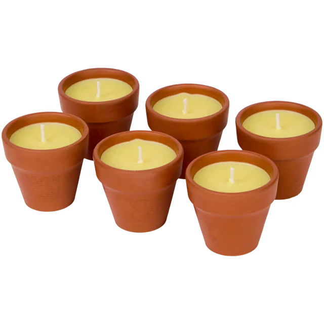 Citronella svíčky 6 ks 