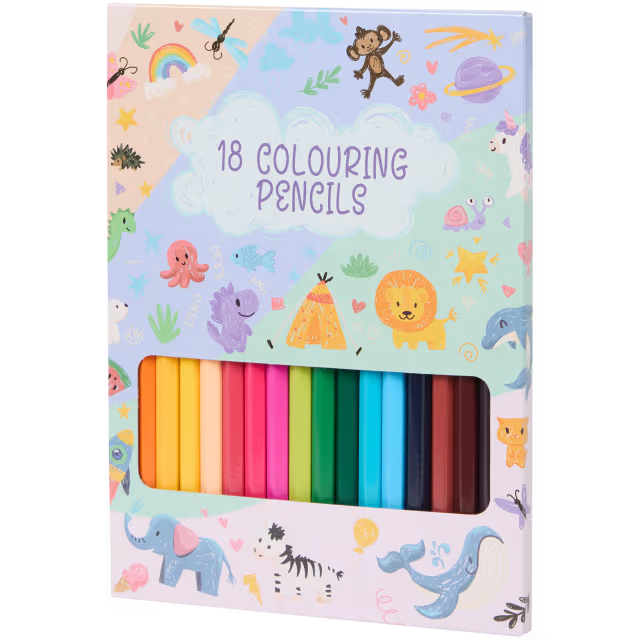 Pastelky 18 ks