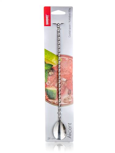Lžička koktejlová AKCENT 26 cm