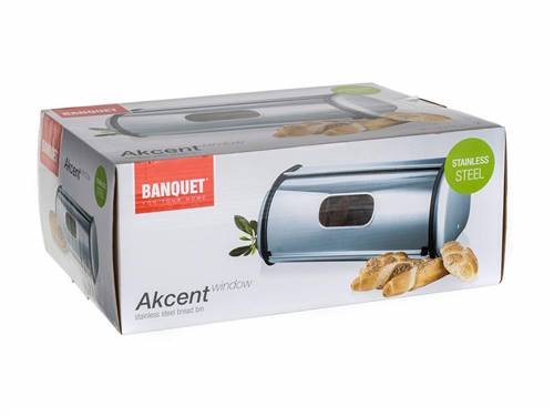 Chlebník nerezový AKCENT 36cm