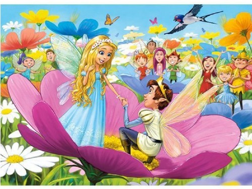 Minipuzzle Pohádky 2 - 120 dílků - 8 druhů