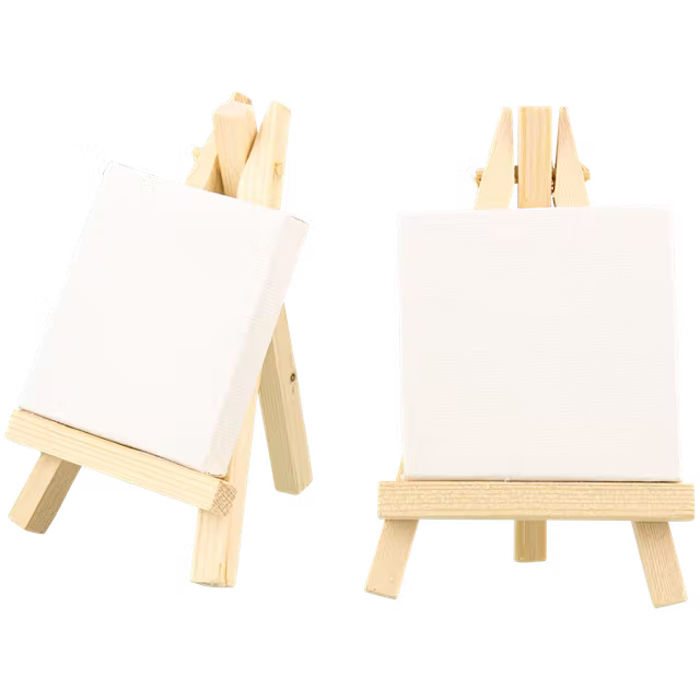 Mini malířské plátno Artico 7 x 7 cm, 2 kusy