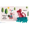 Kde je pan Jednorožec? Plstěná okénka a zrcátko!