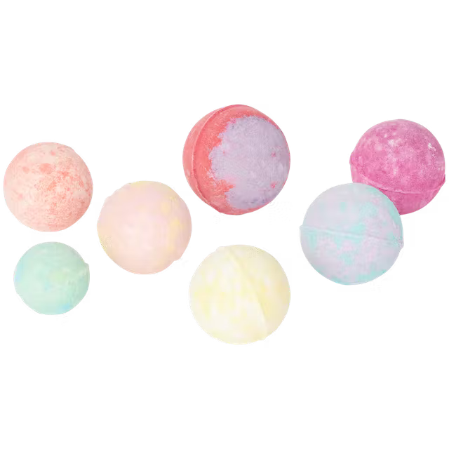 Galaxy šumivé koule do koupele 7 kusů