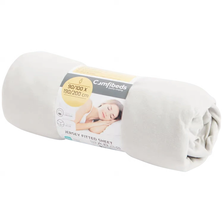 Žerzejové prostěradlo Comfibeds 90/100 × 190/200 cm