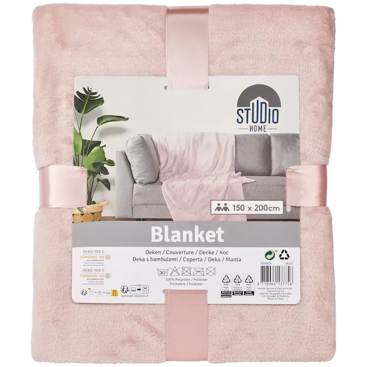 Flísový pléd Studio Home 150 × 200 cm