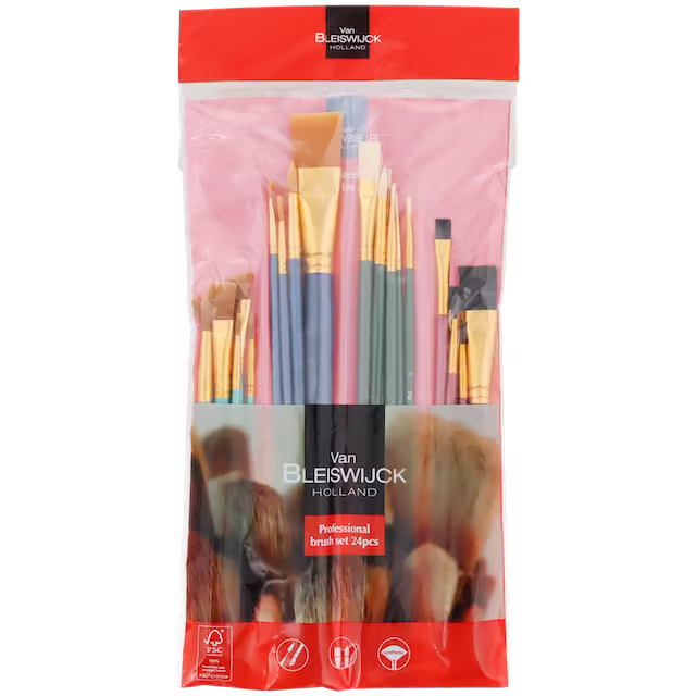 XL sada štětců Van Bleiswijck