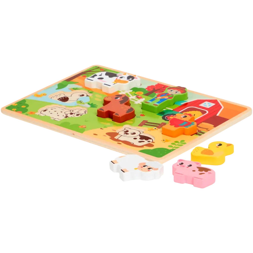 Dřevěné puzzle Mini Matters