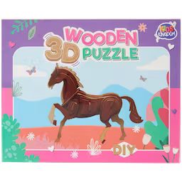 Dřevěné 3D puzzle Kids Kingdom