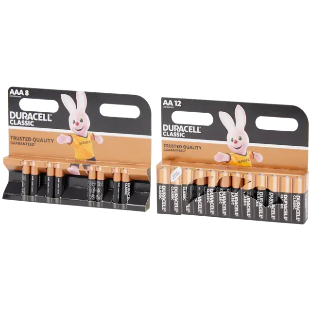 Duracell Classic AA a AAA