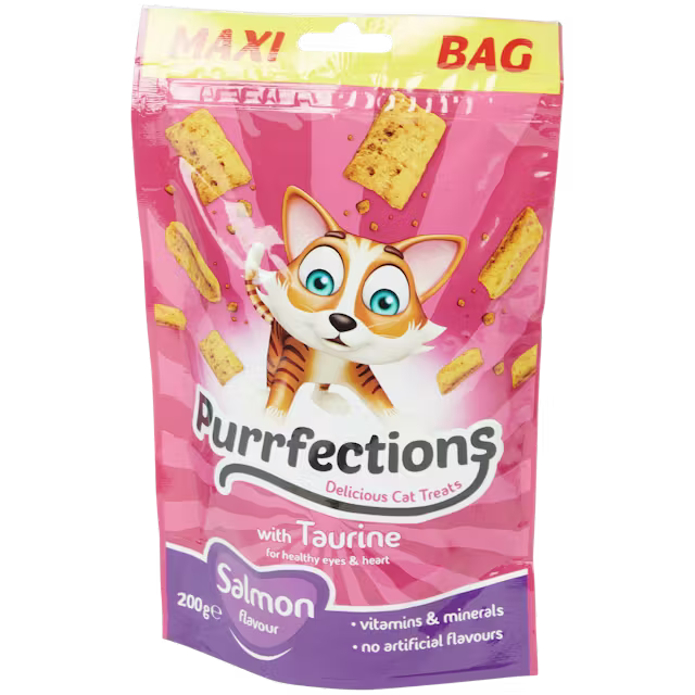 Pamlsek pro kočky Purrfections 200 gramů