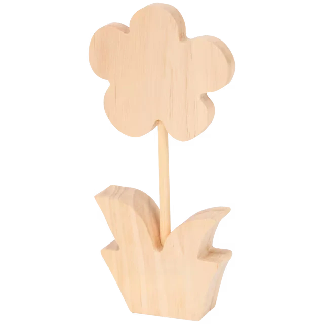 Dřevěná květina Hobby Flora