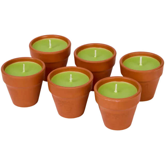 Citronella svíčky 6 ks 