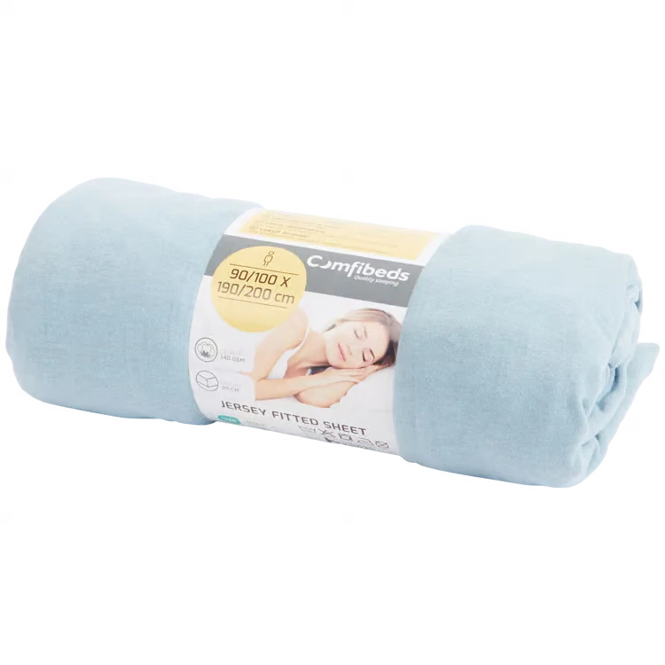 Žerzejové prostěradlo Comfibeds 90/100 × 190/200 cm