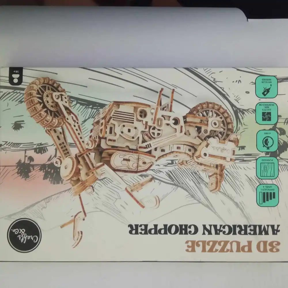Dřevěné 3D puzzle