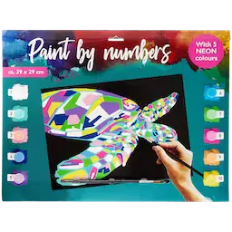 Plátno na malování podle čísel