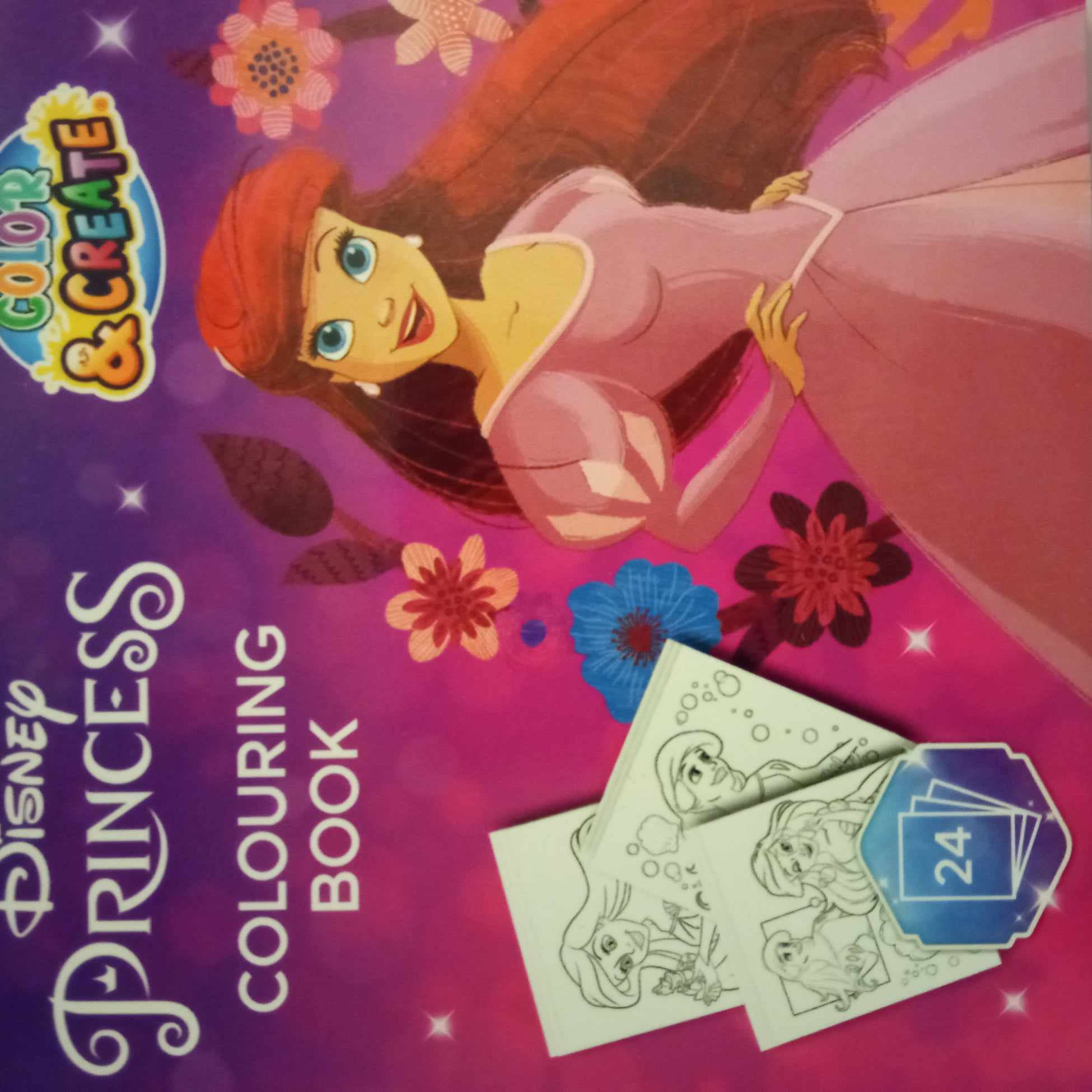 Mini omalovánky - Disney