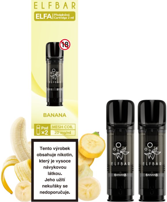 Elf Bar ELFA Pods cartridge 2Pack - 20mg