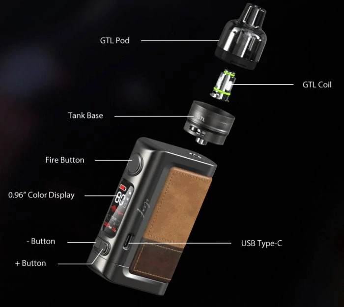 iSmoka-Eleaf iStick Power 2 80W full Kit Grip