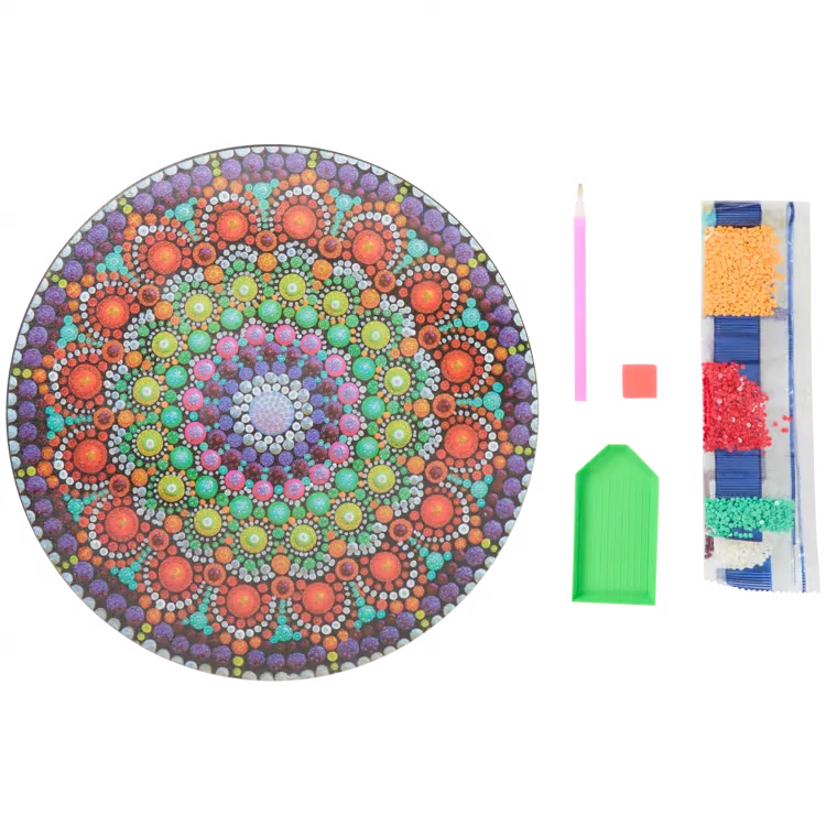 Mandala diamantová mozaika