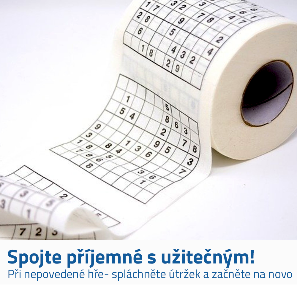 Toaletní papír Sudoku