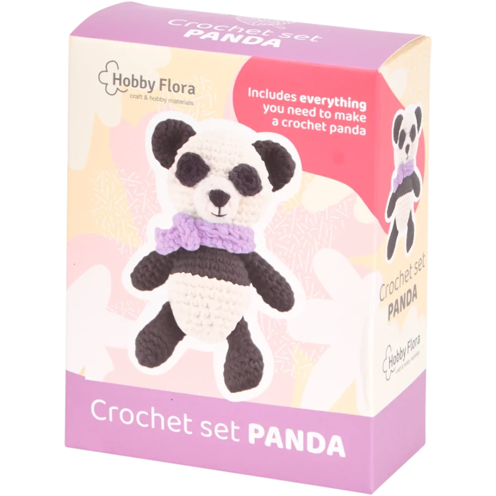 Uháčkuj si vlastní mini zvířátko Hobby Flora