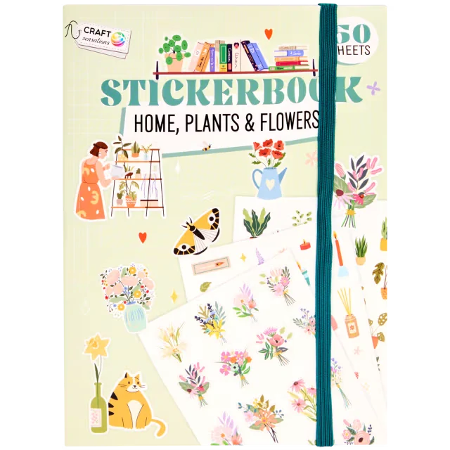 Kniha se samolepkami Craft Sensations