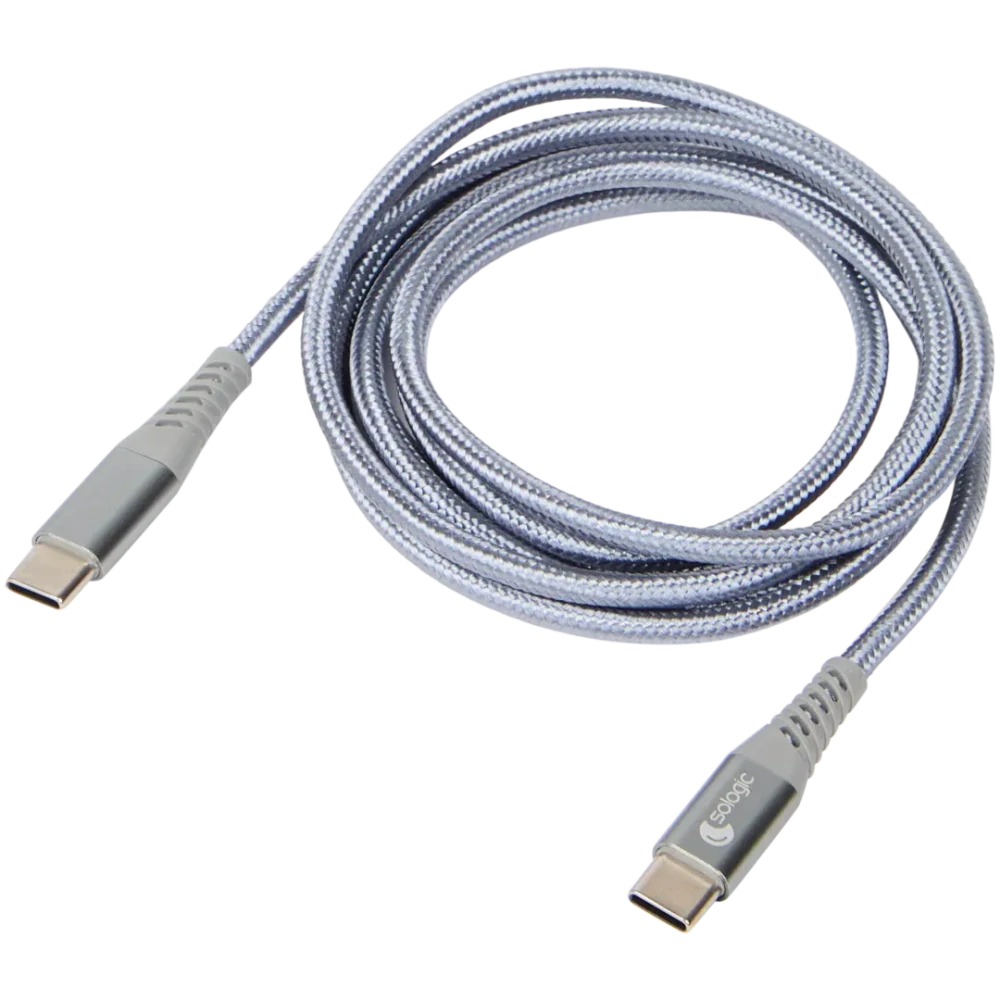 Nabíjecí a datový kabel Sologic USB-C na USB-C