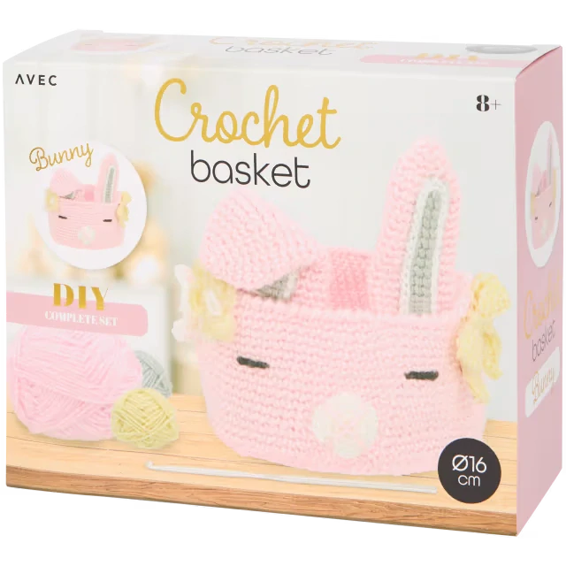 Háčkovací sada – košík