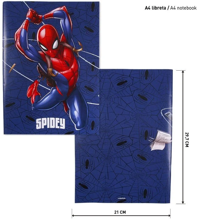 Školní set Cerdá Marvel: Spider-Man, 7 předmětů