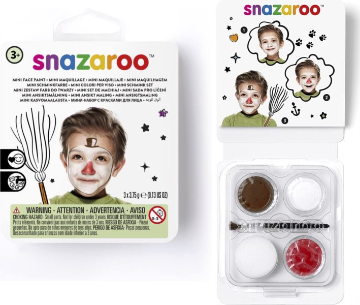 SNAZAROO Mini sada barev na obličej