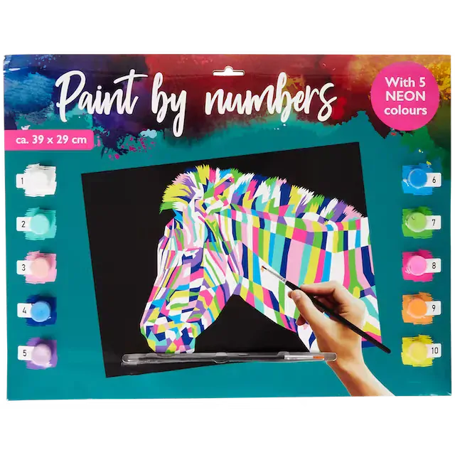 Plátno na malování podle čísel