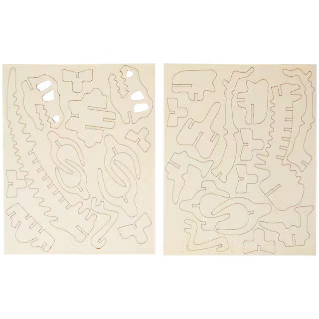 Dřevěné 3D puzzle Kids Kingdom