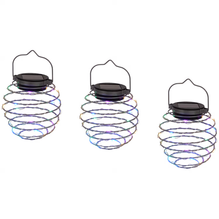 Spirálové solární osvětlení Solar