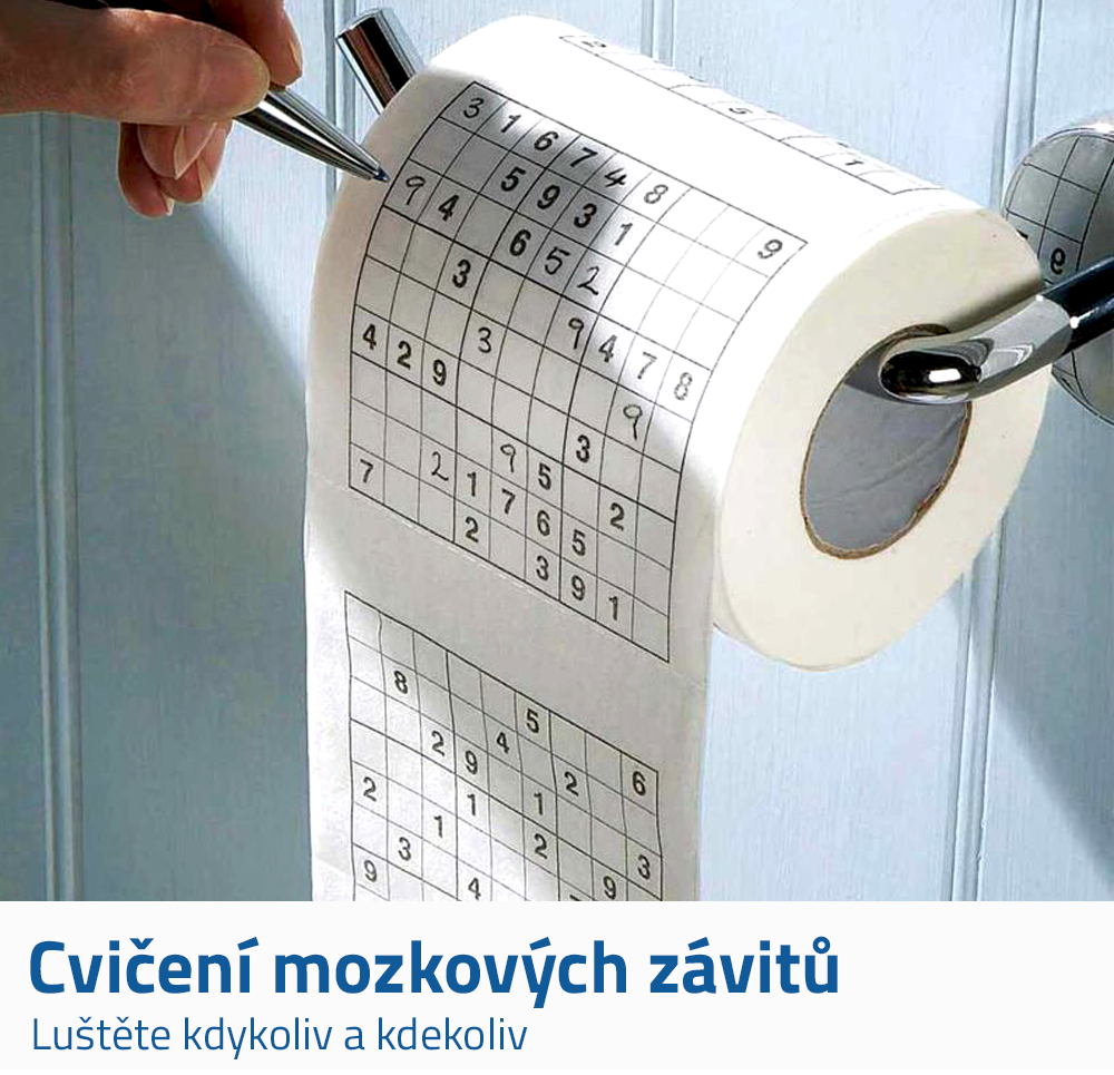 Toaletní papír Sudoku