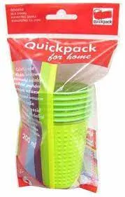 Kelímky 6 ks, 200 ml QUICKPACK Q213