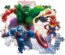 CLEMENTONI Svítící puzzle Marvel: Avengers 104 dílků