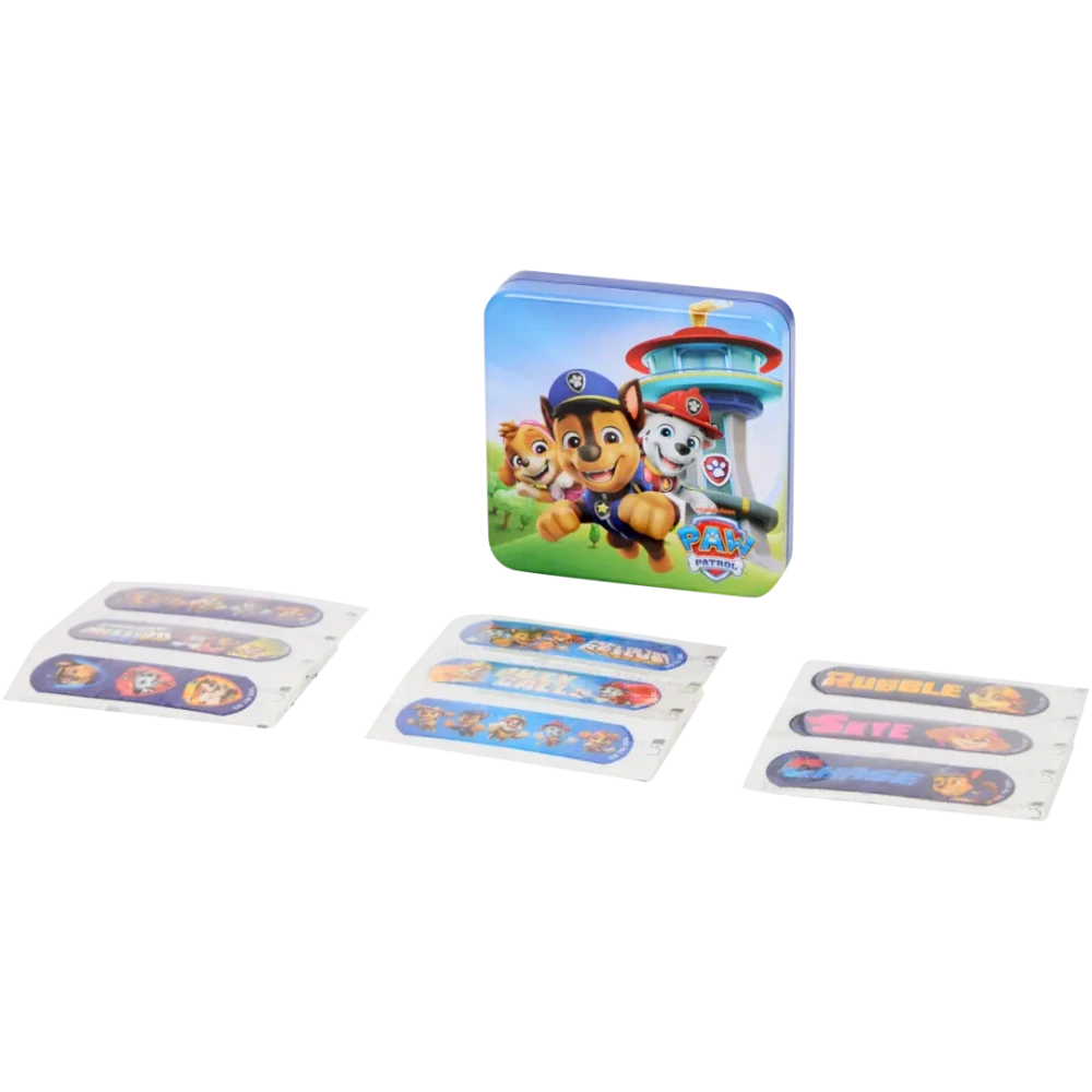 Dětské náplasti v plechovce Natural Heroes