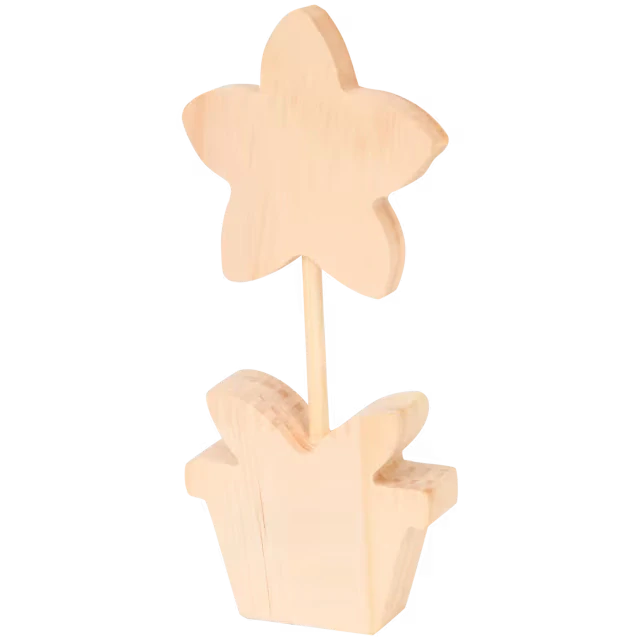 Dřevěná květina Hobby Flora