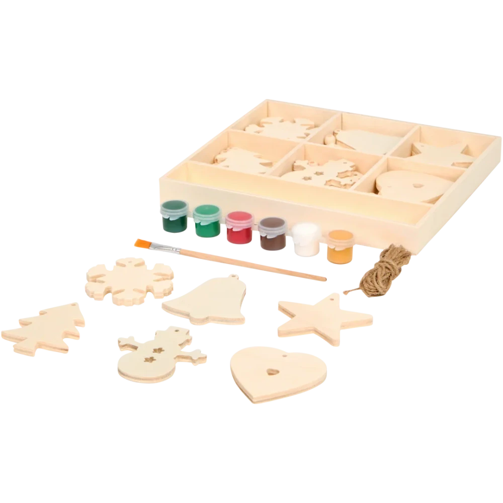 Vymalujte si vlastní vánoční ozdoby Hobby Flora