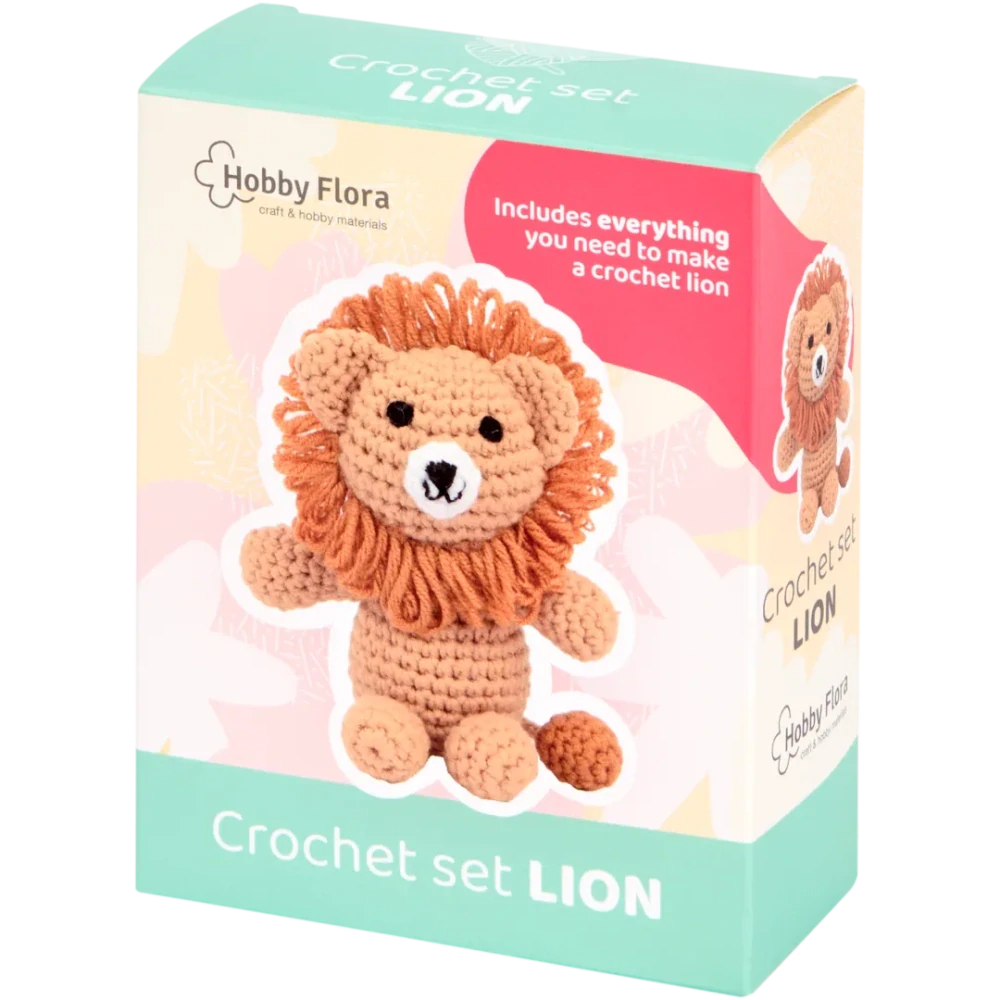 Uháčkuj si vlastní mini zvířátko Hobby Flora