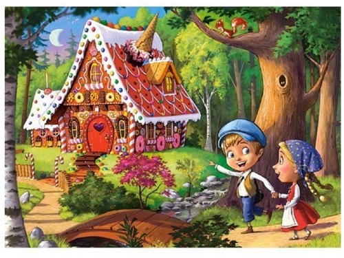 Minipuzzle Pohádky 2 - 120 dílků - 8 druhů