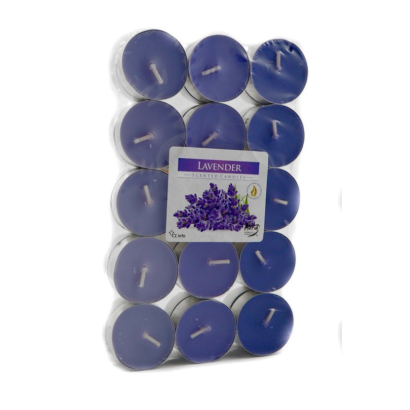 Vonná čajová svíčka 30ks v balení