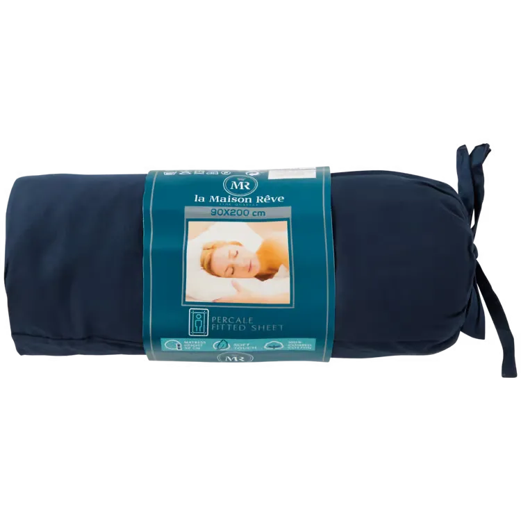 Perkálové prostěradlo La Maison Rêve 90 x 200 cm
