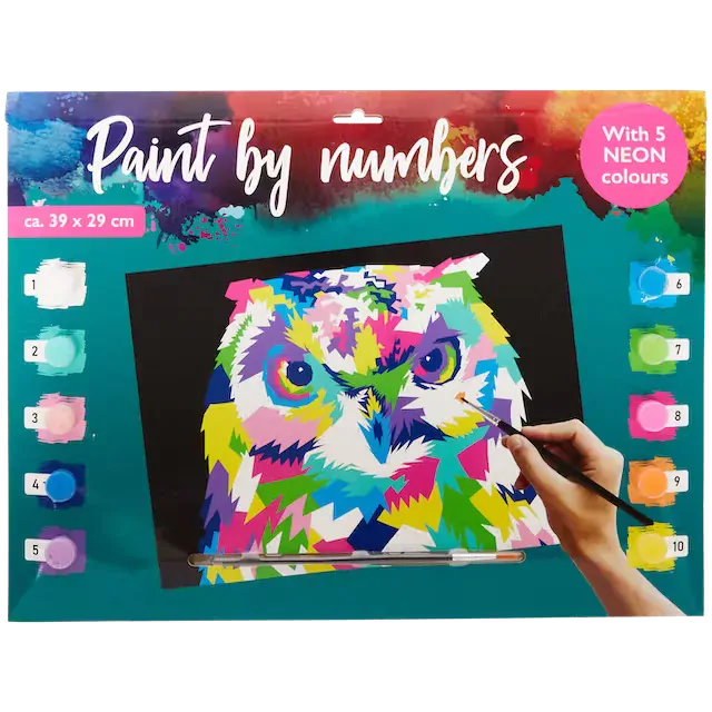 Plátno na malování podle čísel