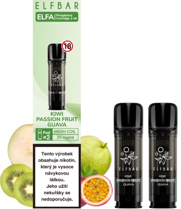 Elf Bar ELFA Pods cartridge 2Pack - 20mg