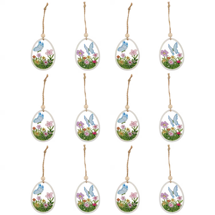 Dřevěná velikonoční ozdoba Home Accents