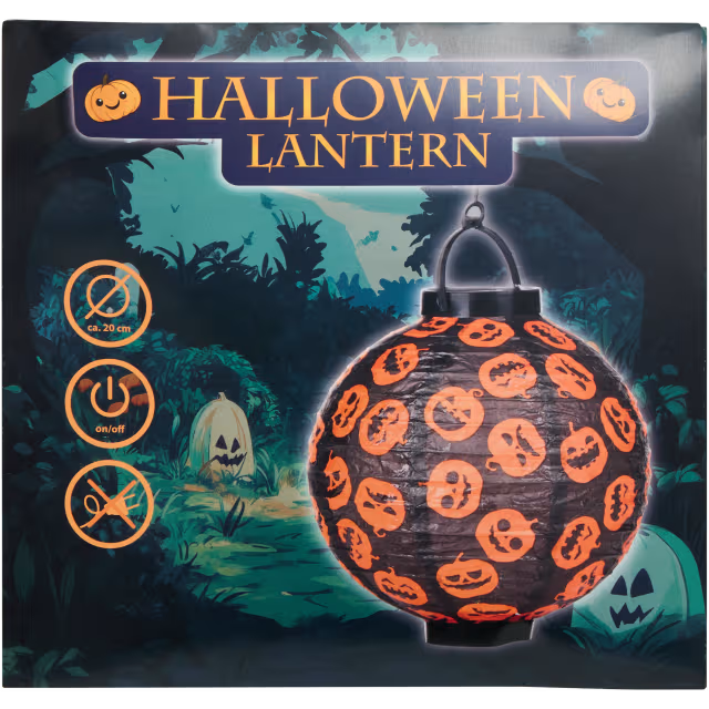 Halloweenský lampion