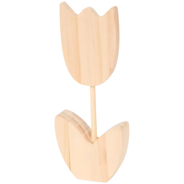 Dřevěná květina Hobby Flora