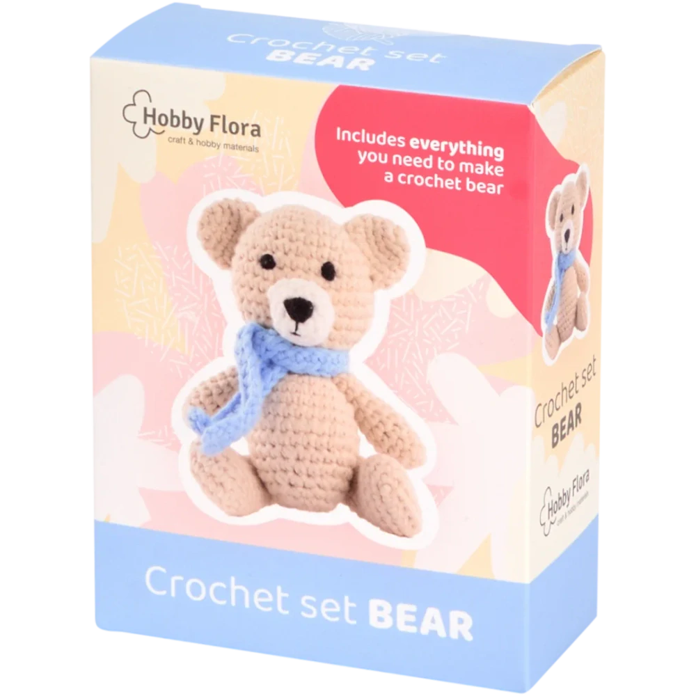 Uháčkuj si vlastní mini zvířátko Hobby Flora